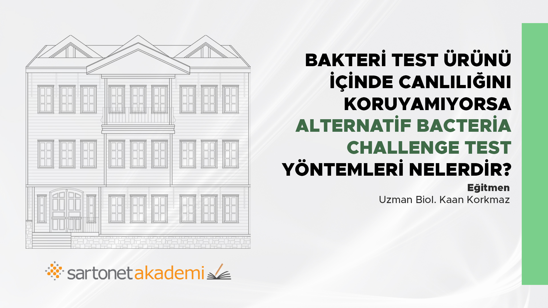 Bakteri test ürünü içinde canlılığını koruyamıyorsa alternatif BCT yöntemleri nelerdir?