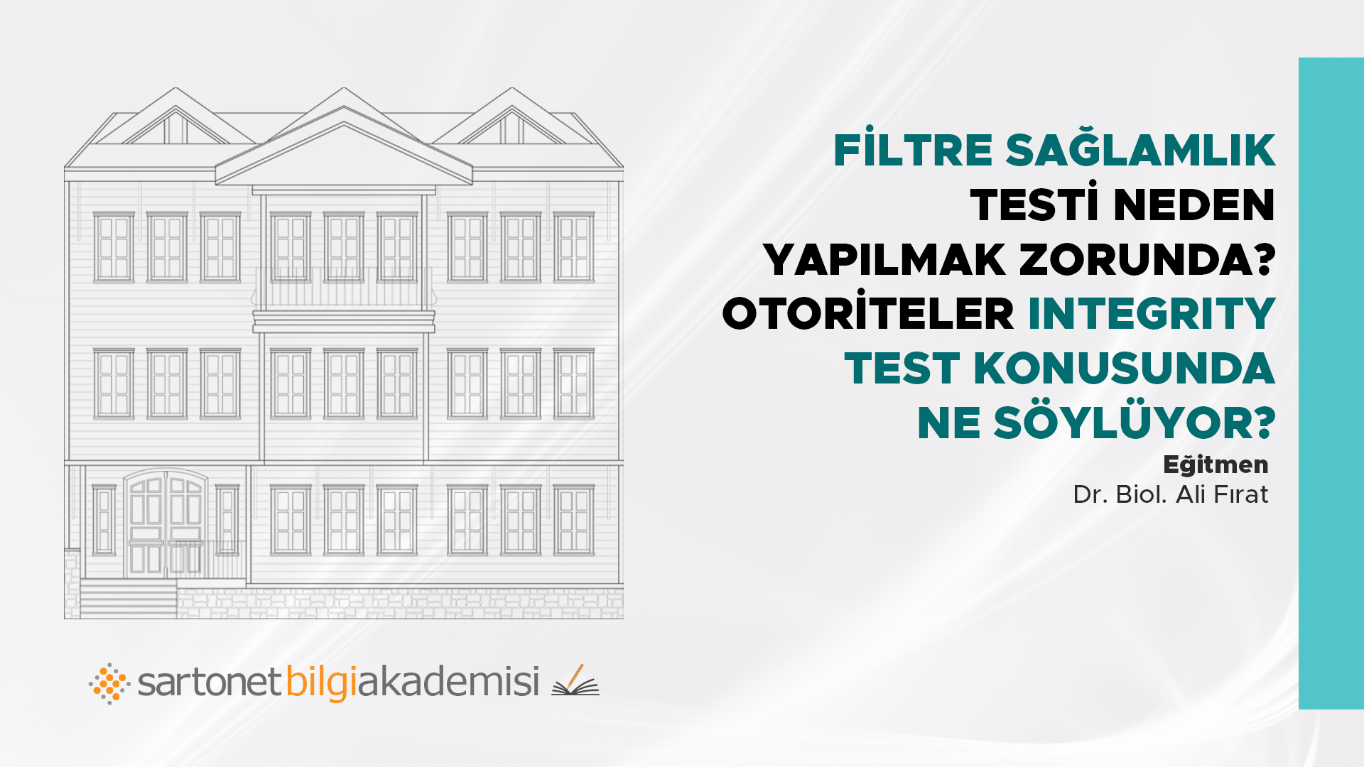 Filtre sağlamlık testi neden yapılmak zorunda?