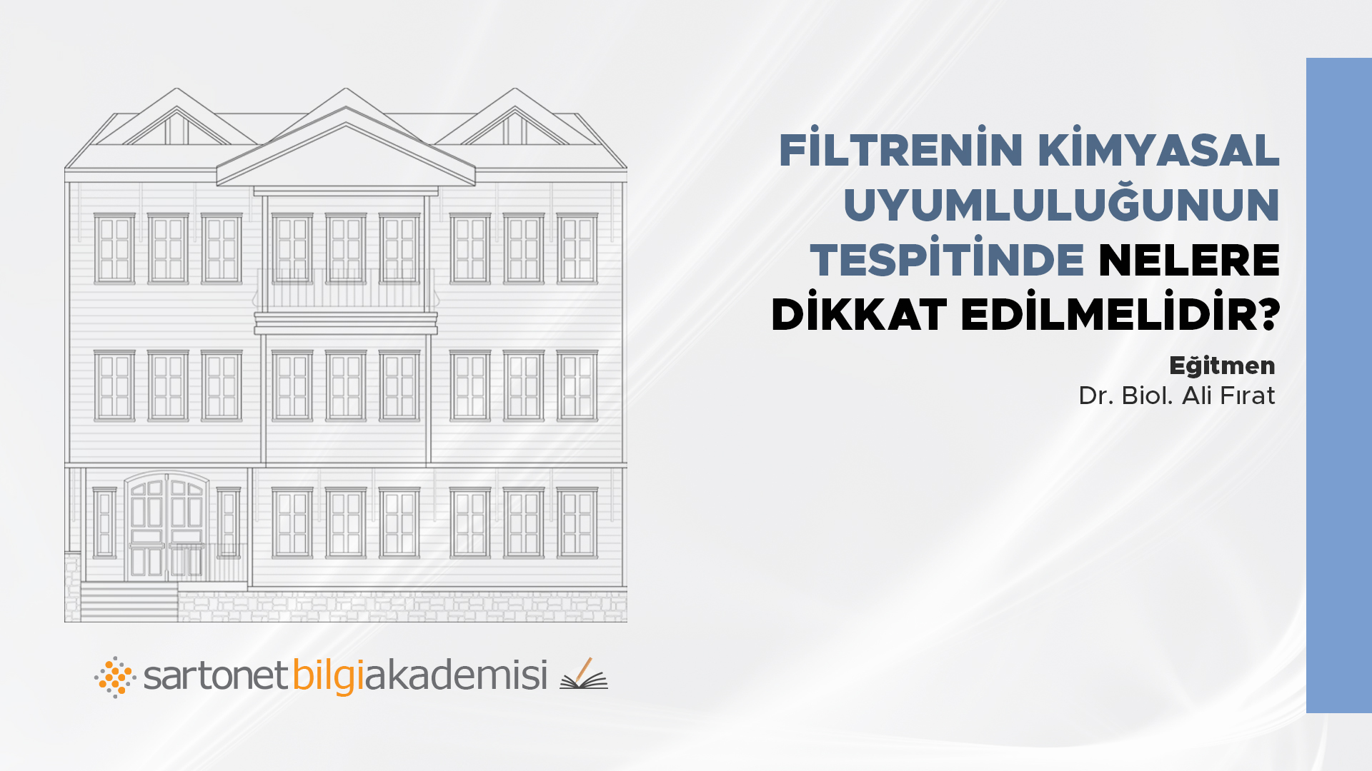 Filtrelerin kimyasal uyumluluğunun tespitinde nelere dikkat etmek gerekir?