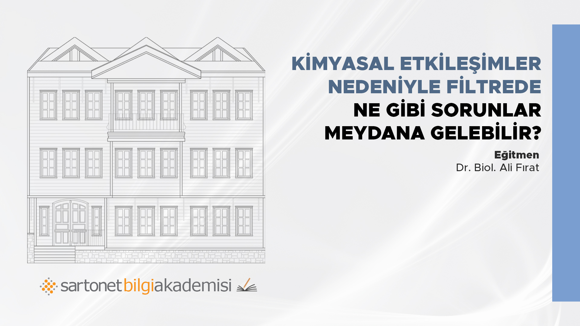 Kimyasal etkileşimler nedeniyle filtrede ne gibi sorunlar meydana gelebilir?